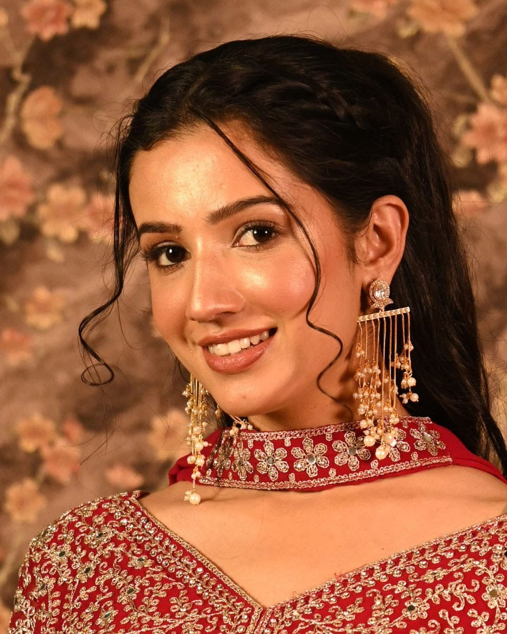 Noor Jharoka pearl drop Earrings