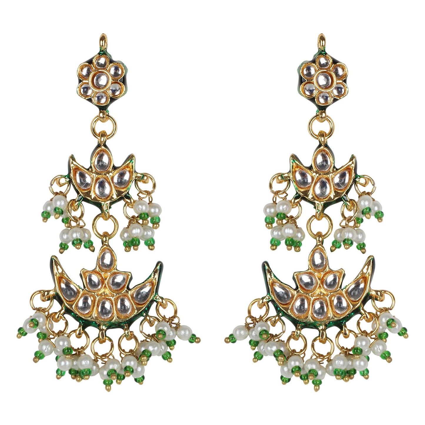 Chaand Sitara Bikaneri Kundan Necklace Set