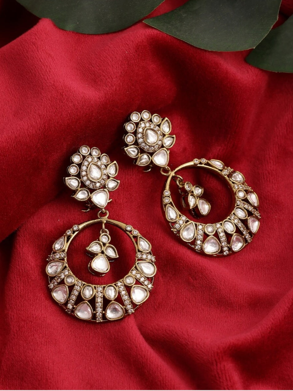 Inaya Polki Chaandbaali Earrings