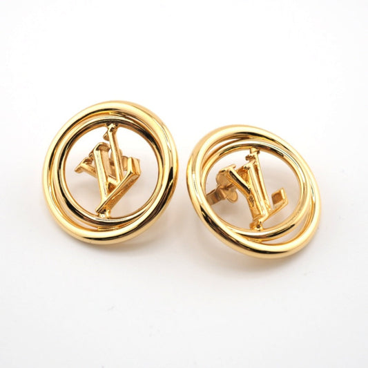 Brand inspired 18k Gold plated Stud Earrings