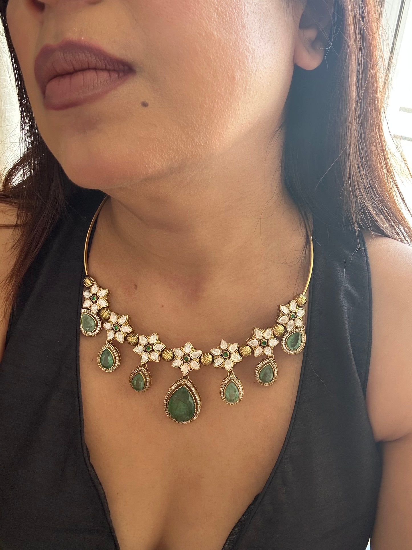 Noorani Mint green Hasli Set