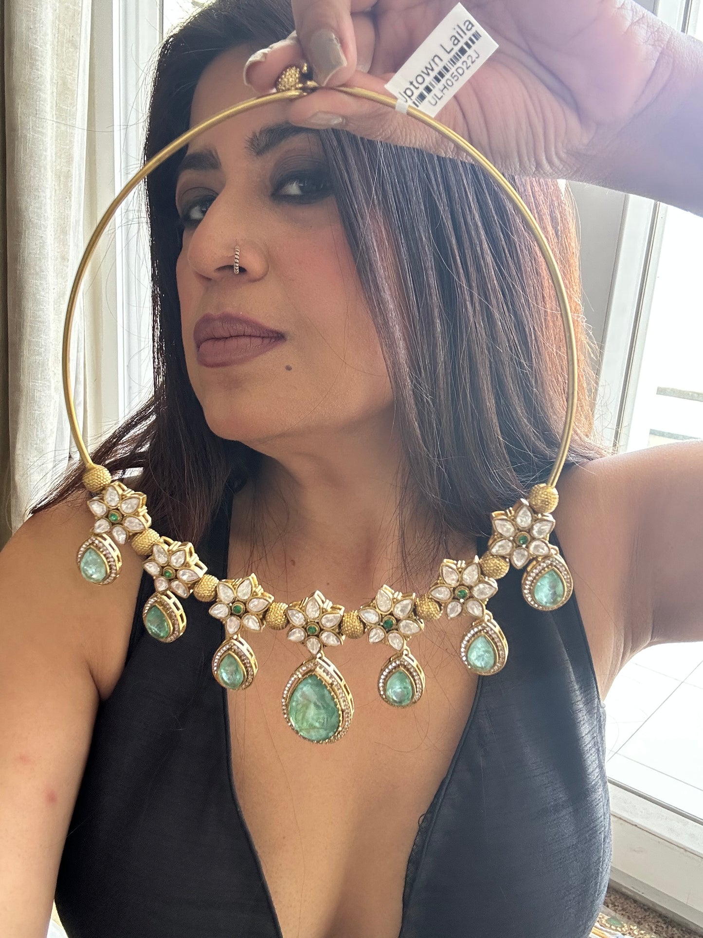 Noorani Mint green Hasli Set