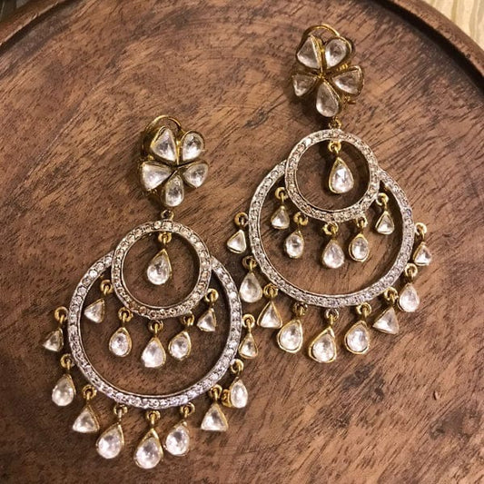 Sitara Polki Chaandbaali Earrings