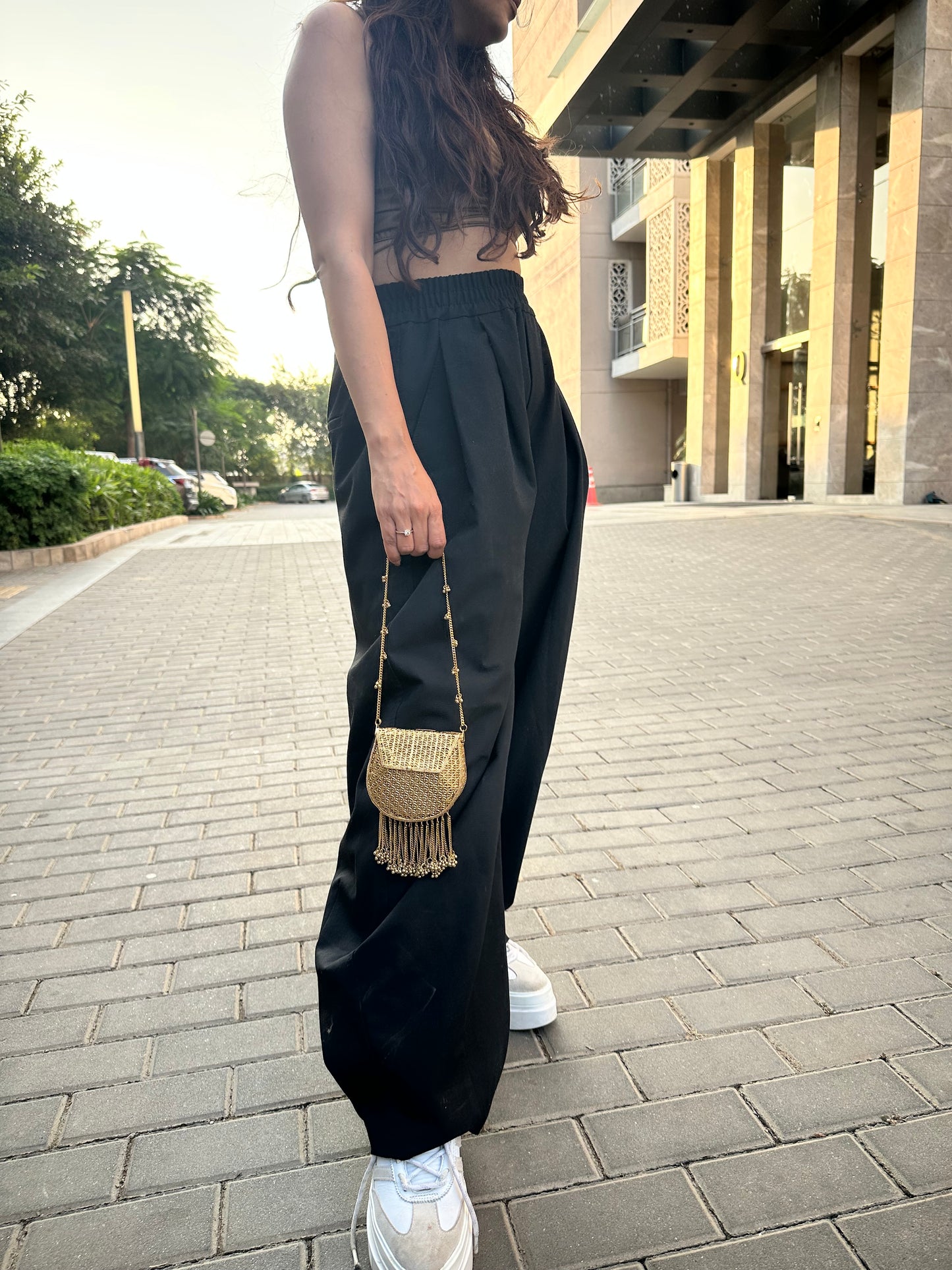 Batua Jaal Clutch Bag