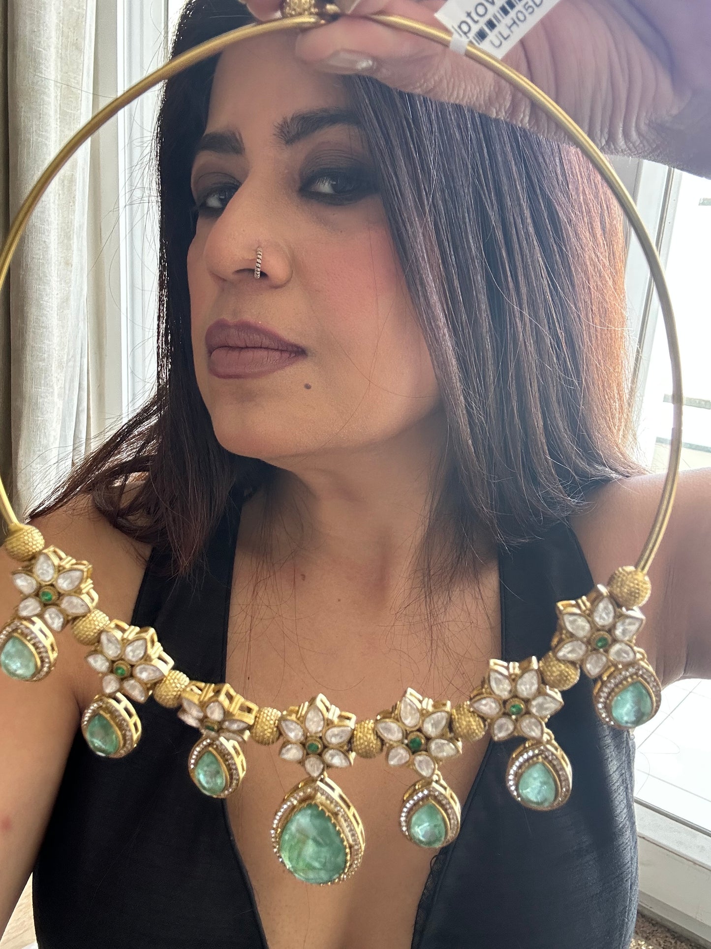 Noorani Mint green Hasli Set