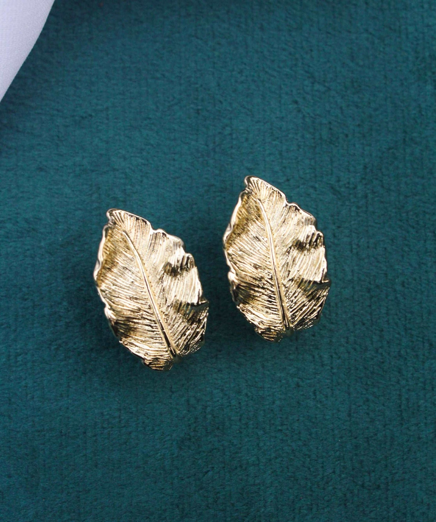 Leaf Stud Earrings