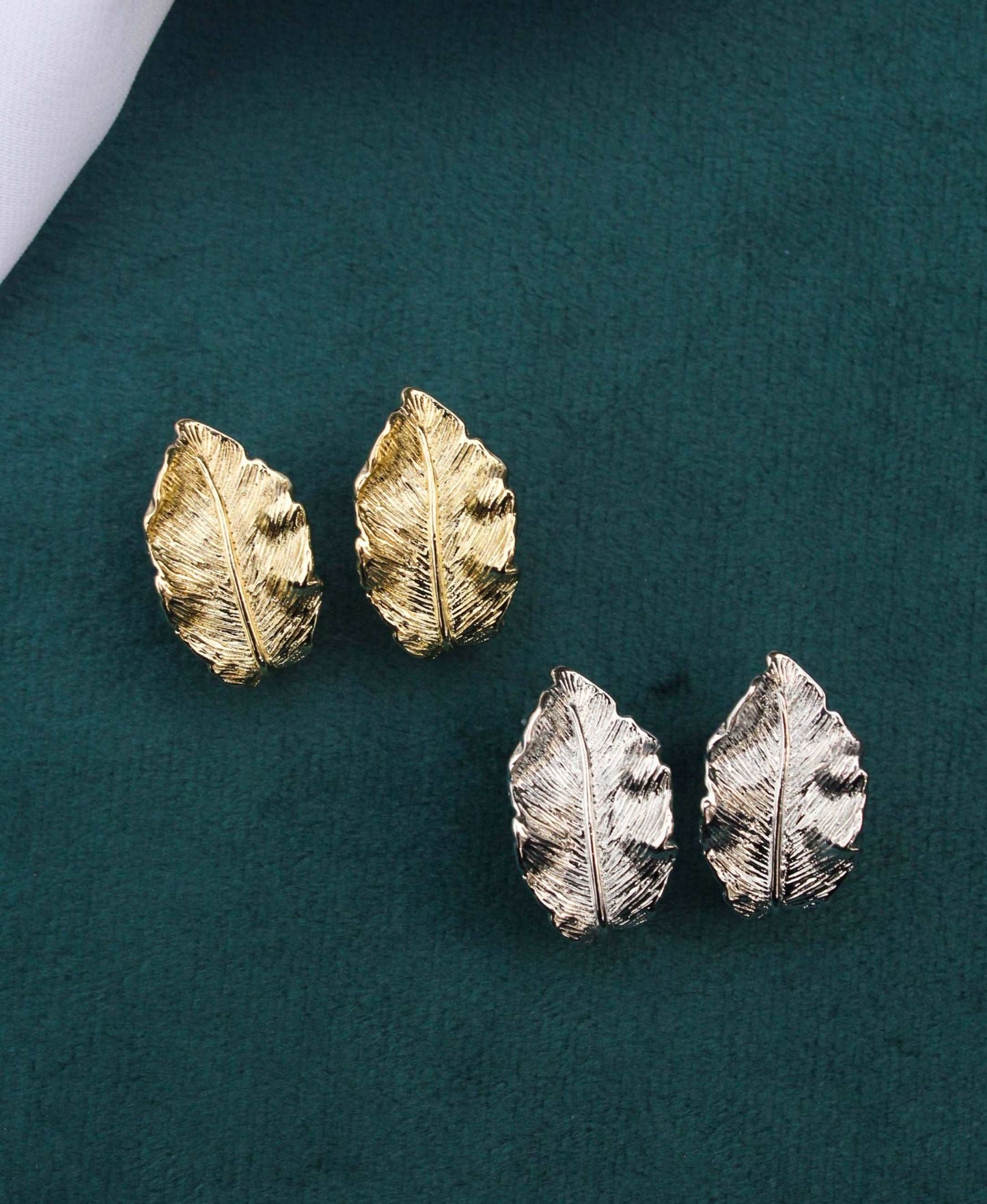 Leaf Stud Earrings