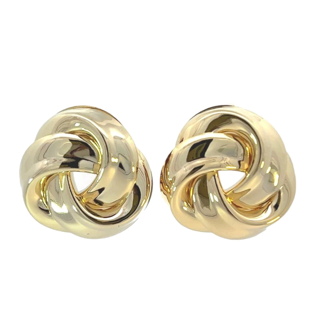 Interlinked Glossy Earrings