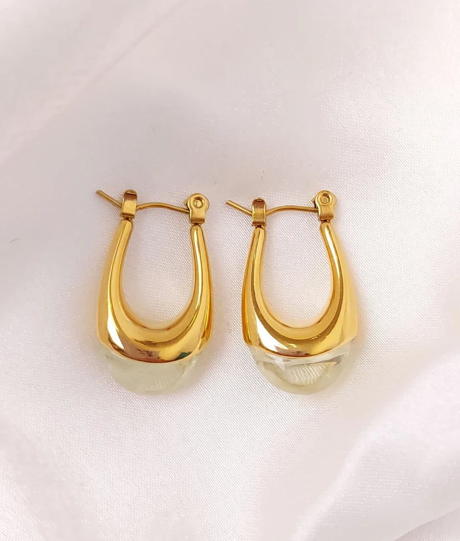 Penelope Resin Hoops