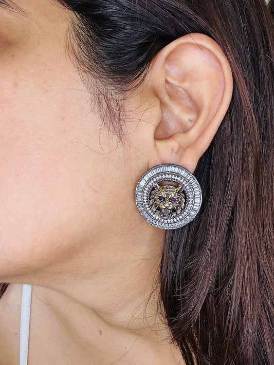 Tiger's Gaze Earrings