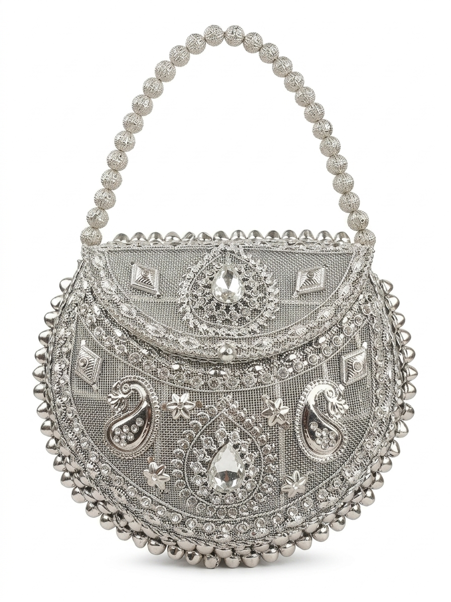 Maya Beaded Potli Clutch