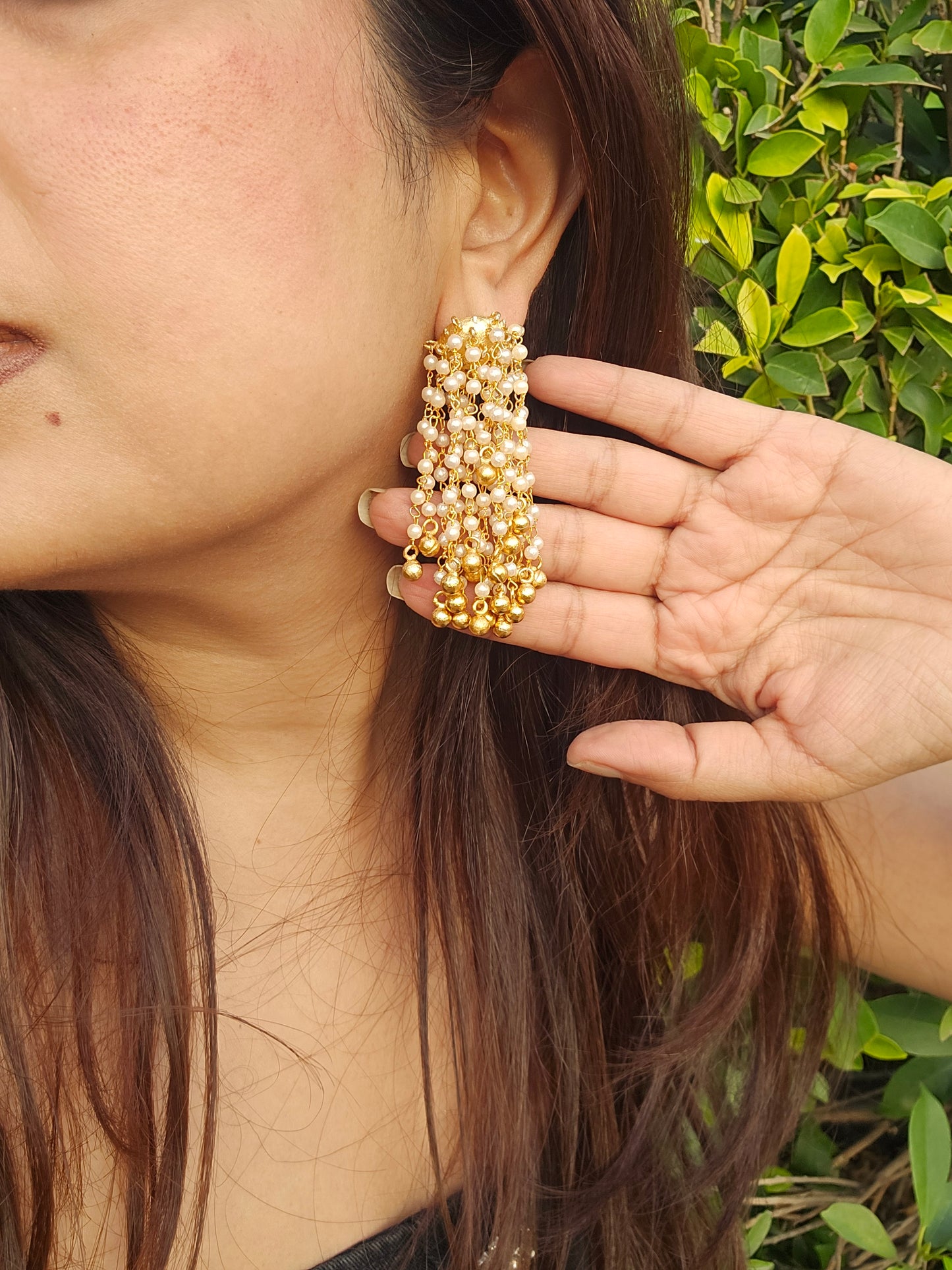 Jharna Matt Earrings
