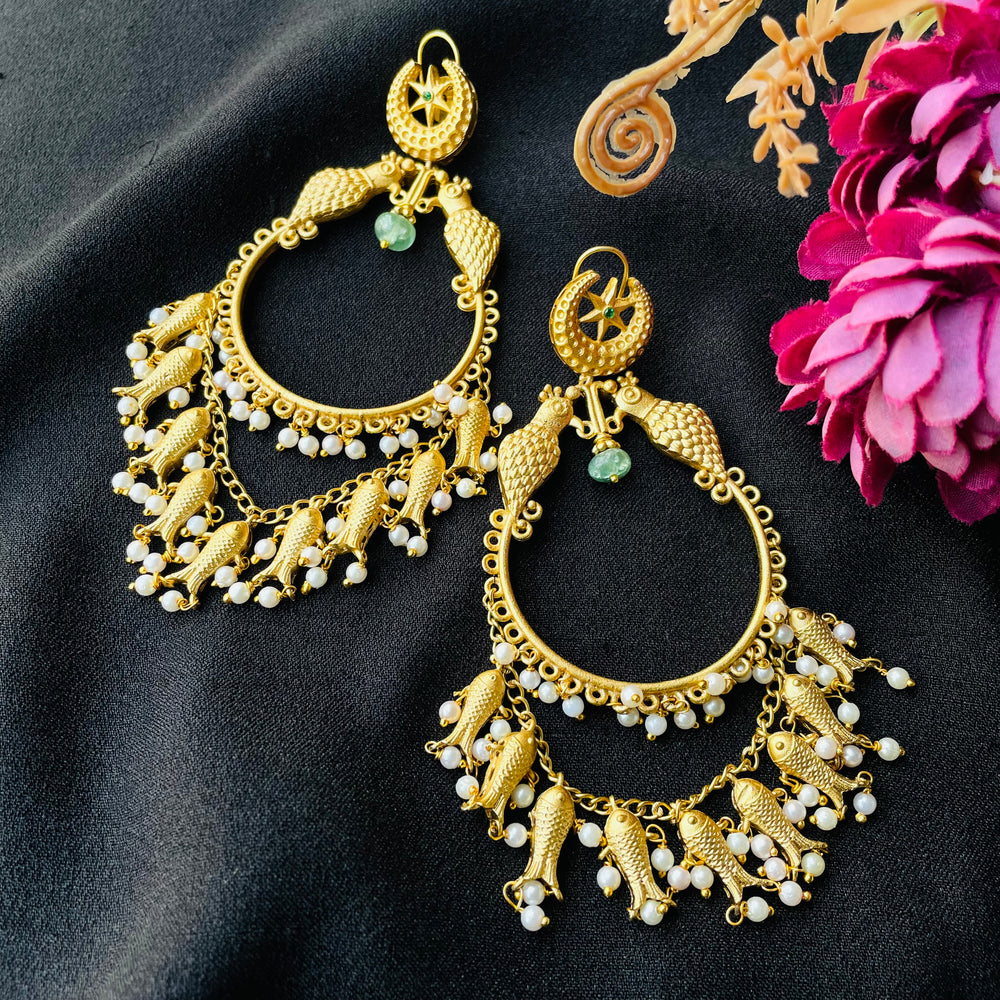 Matsya Noor Chaandbaali Earrings