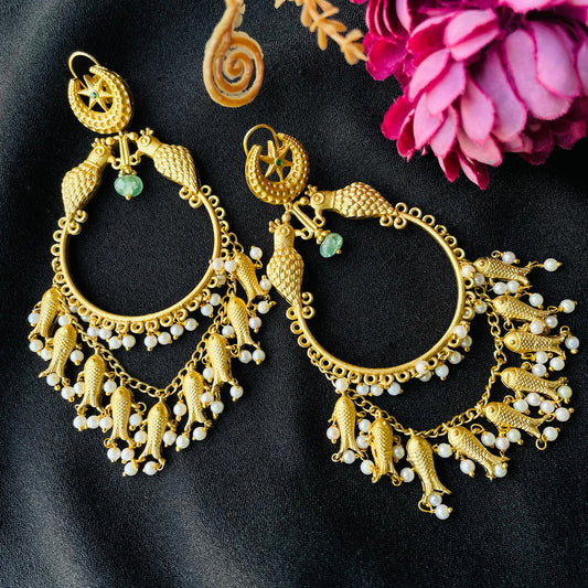 Matsya Noor Chaandbaali Earrings