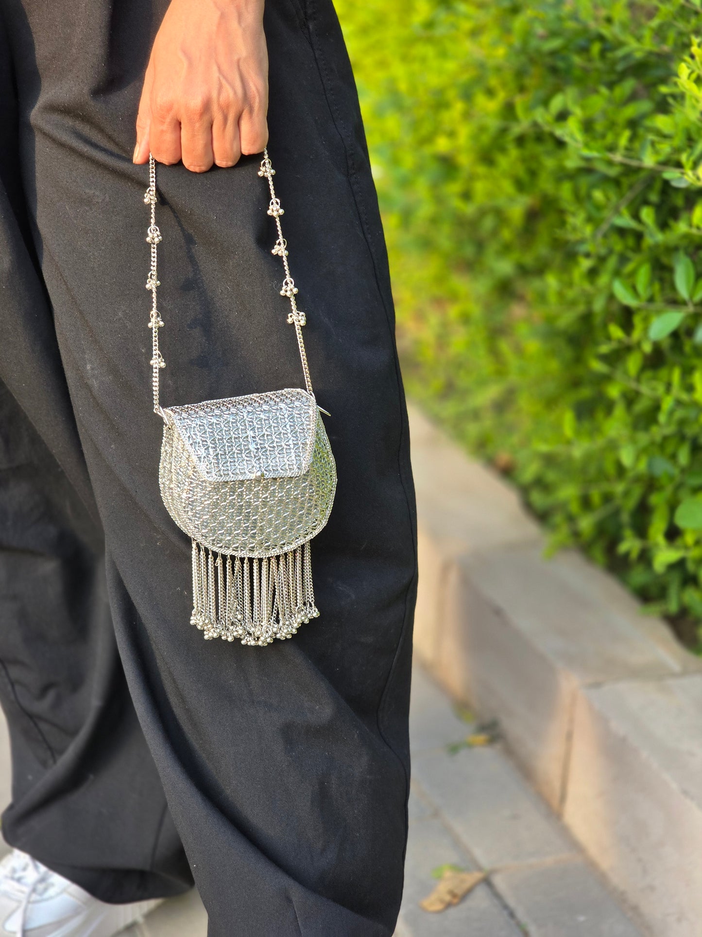 Batua Jaal Clutch Bag