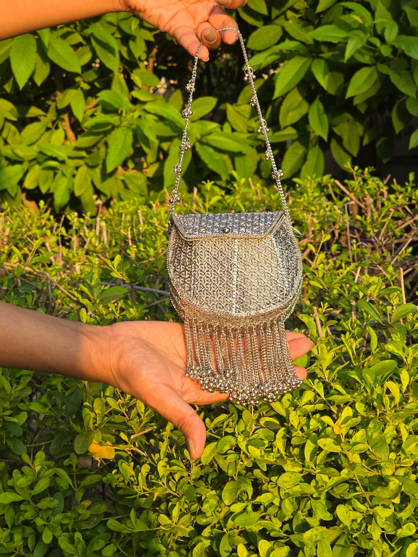 Batua Jaal Clutch Bag