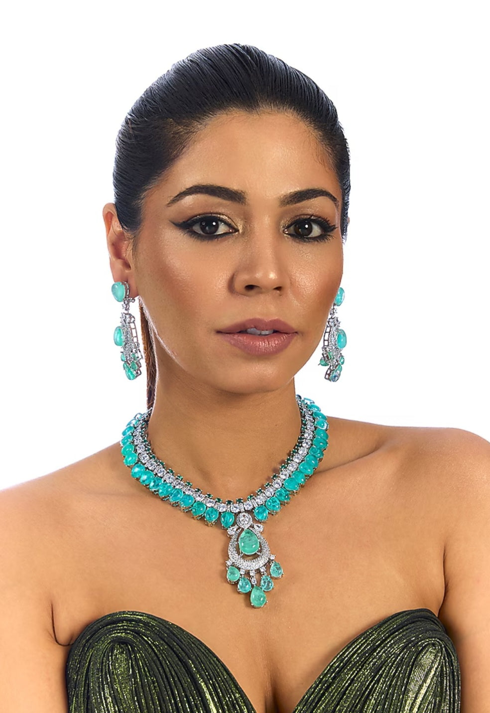 Swarovski Diamond Necklace Set