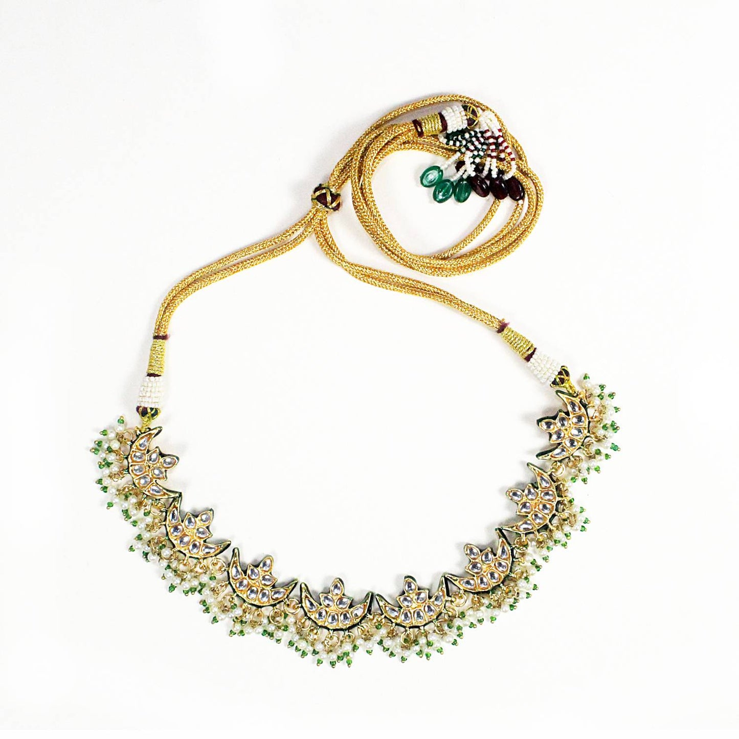 Chaand Sitara Bikaneri Kundan Necklace Set