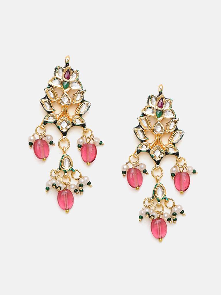 Bikaneri Kundan Chaand Choker Necklace set