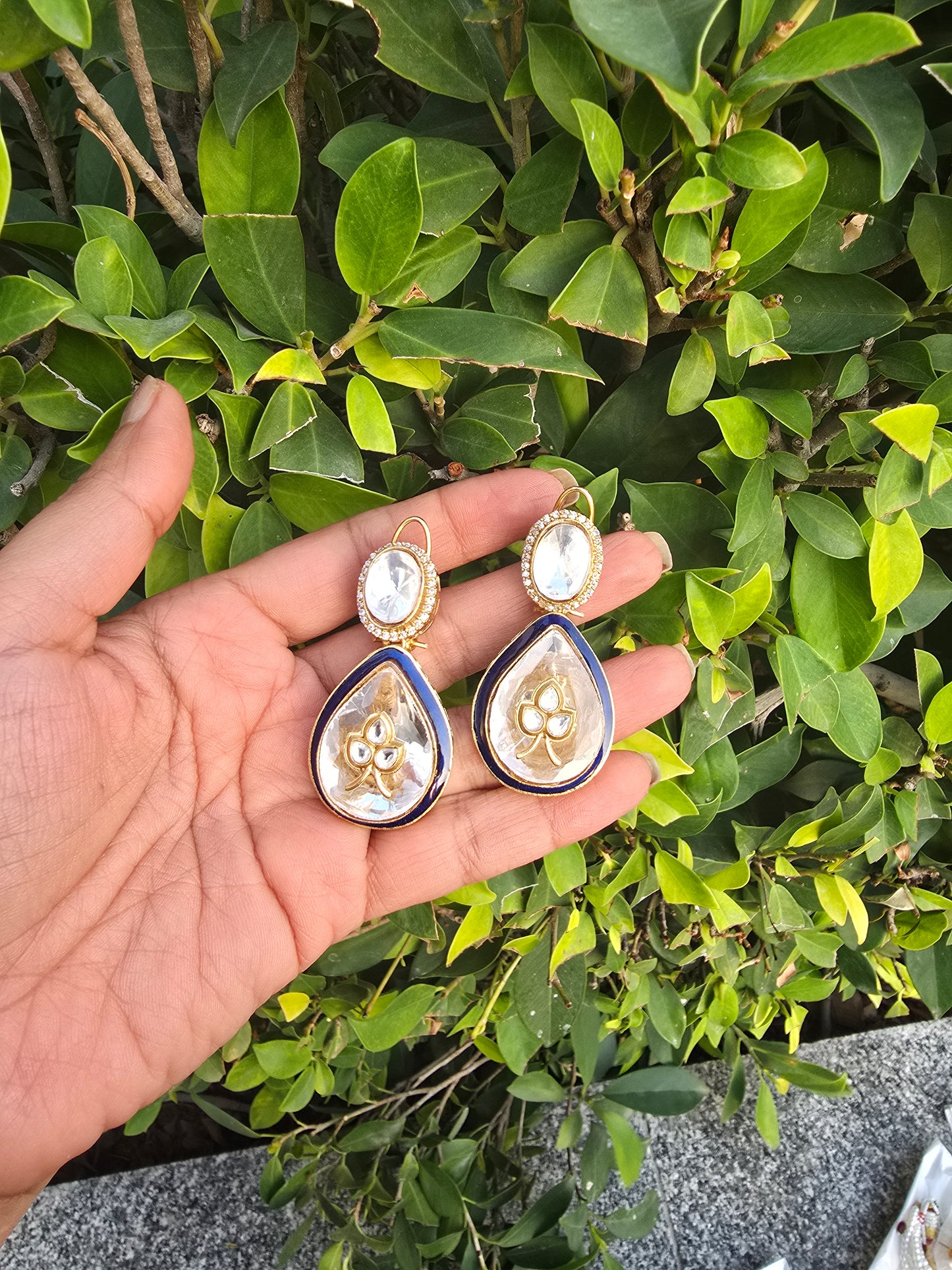 Eliza Inlay Earrings-