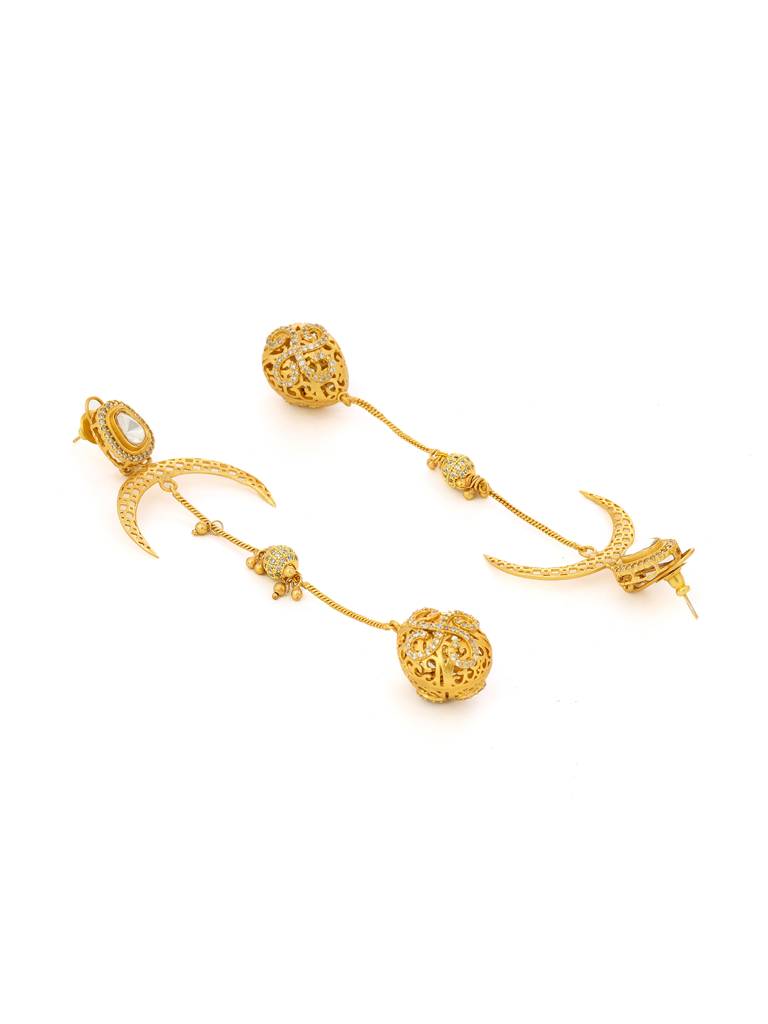 Shinya Temple Kashmiri Matt Earrings