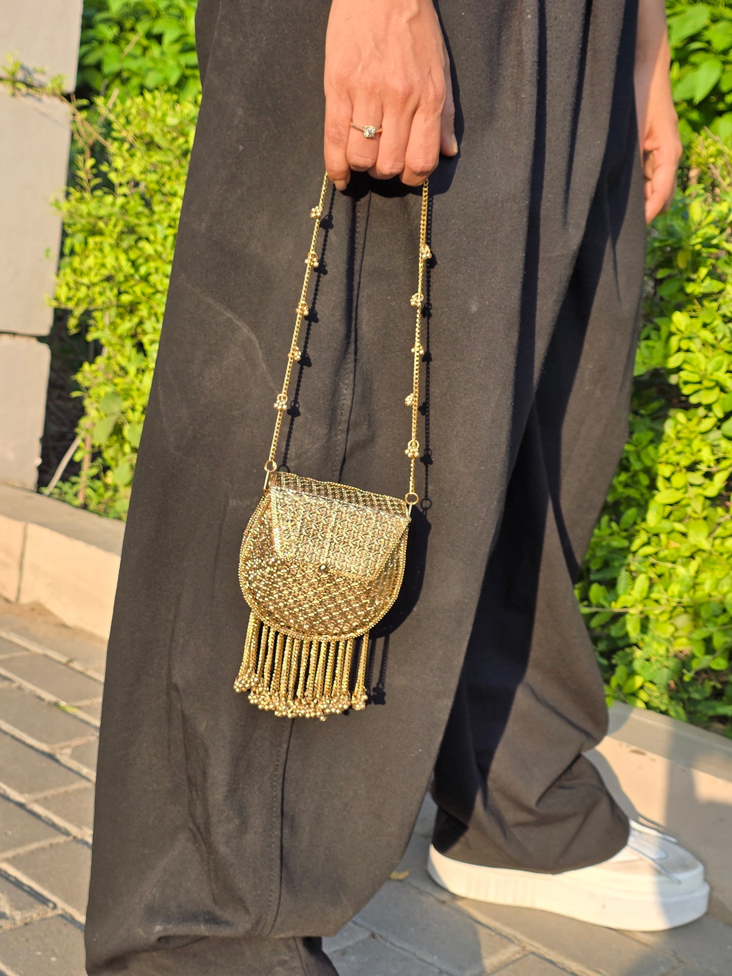 Batua Jaal Clutch Bag