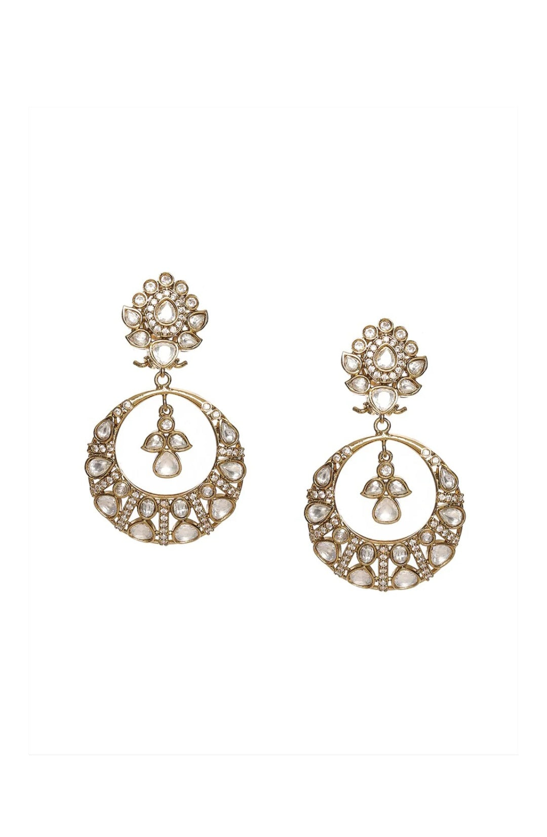 Inaya Polki Chaandbaali Earrings