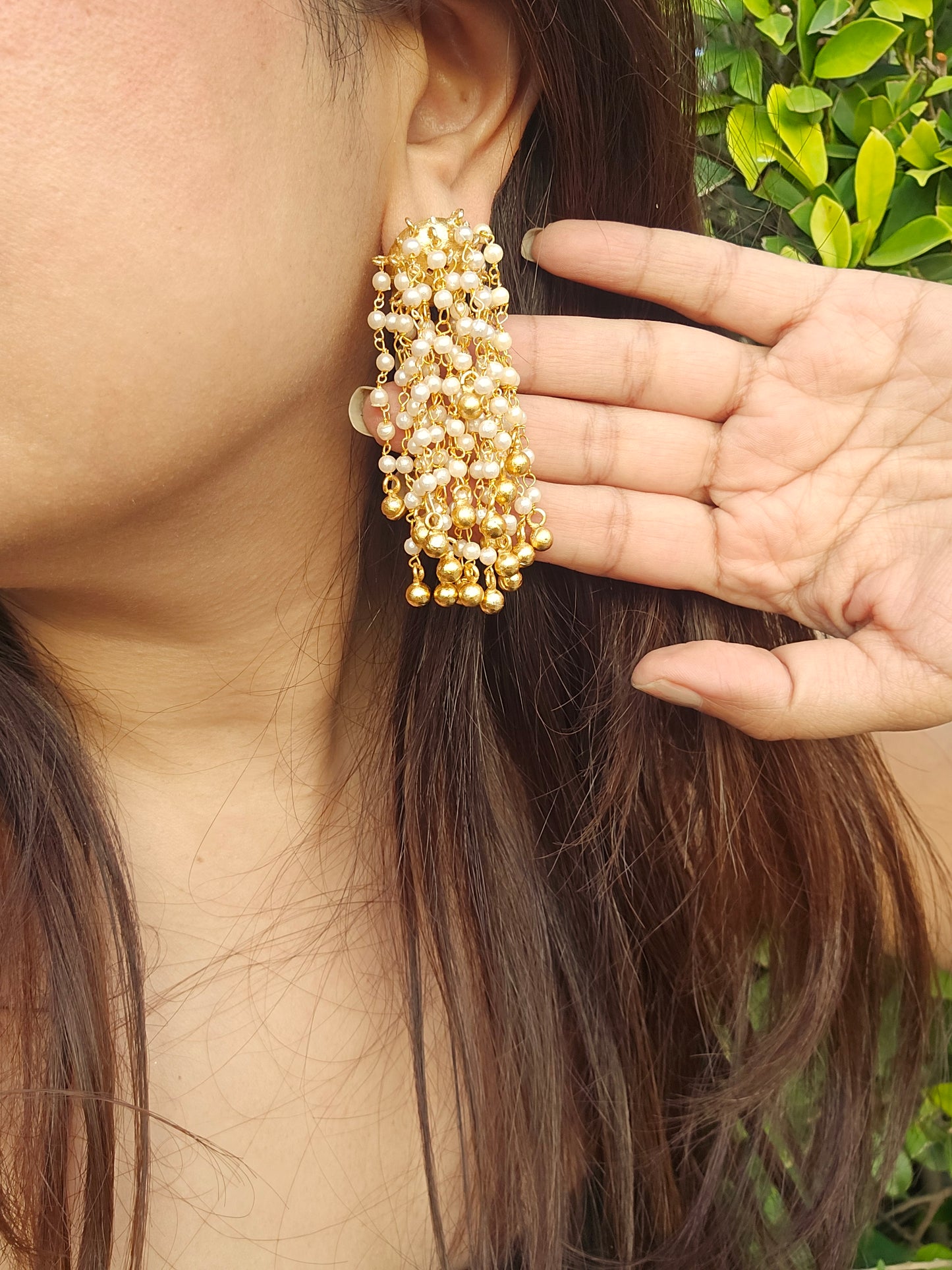 Jharna Matt Earrings