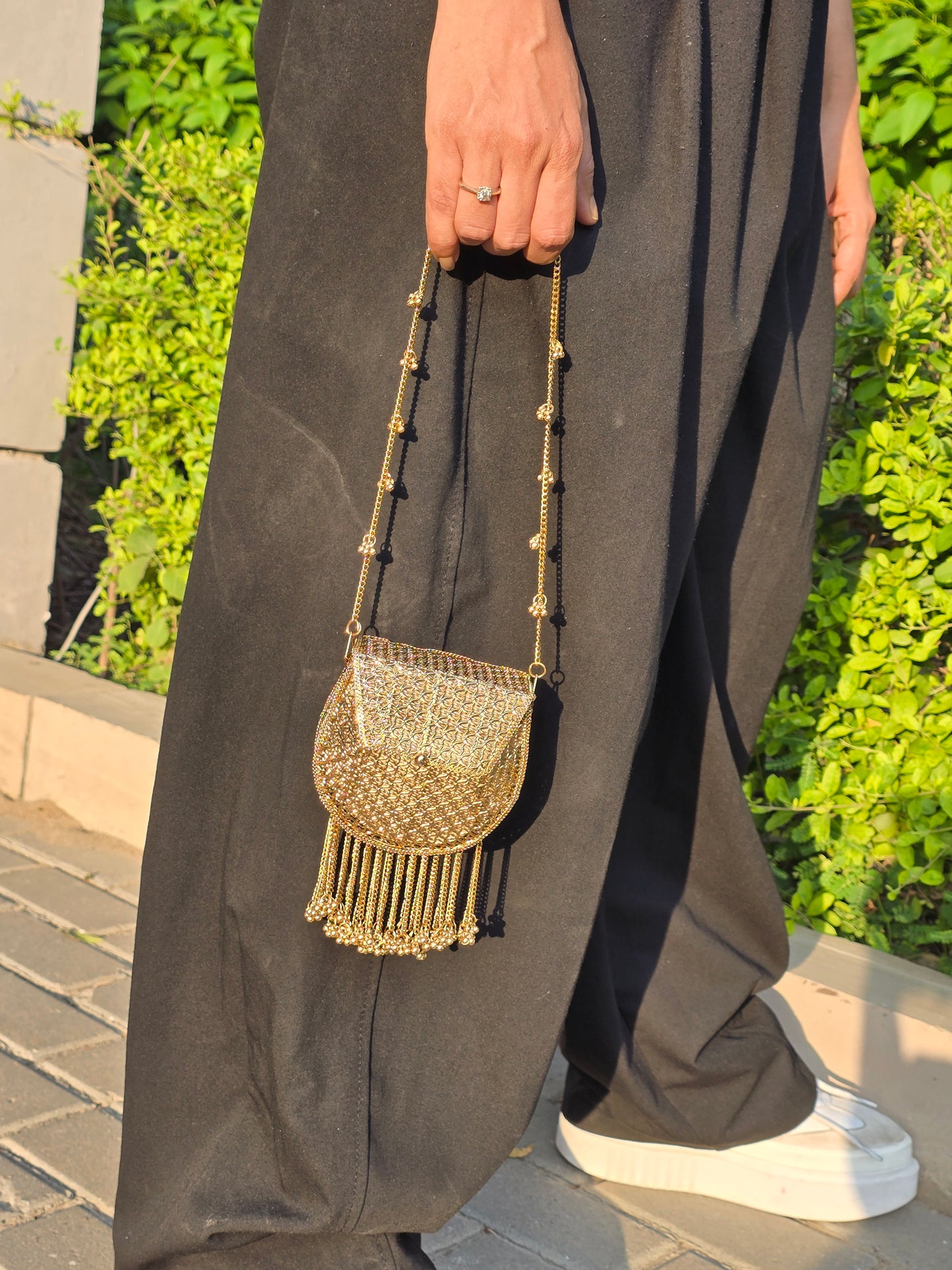 Batua Jaal Clutch Bag