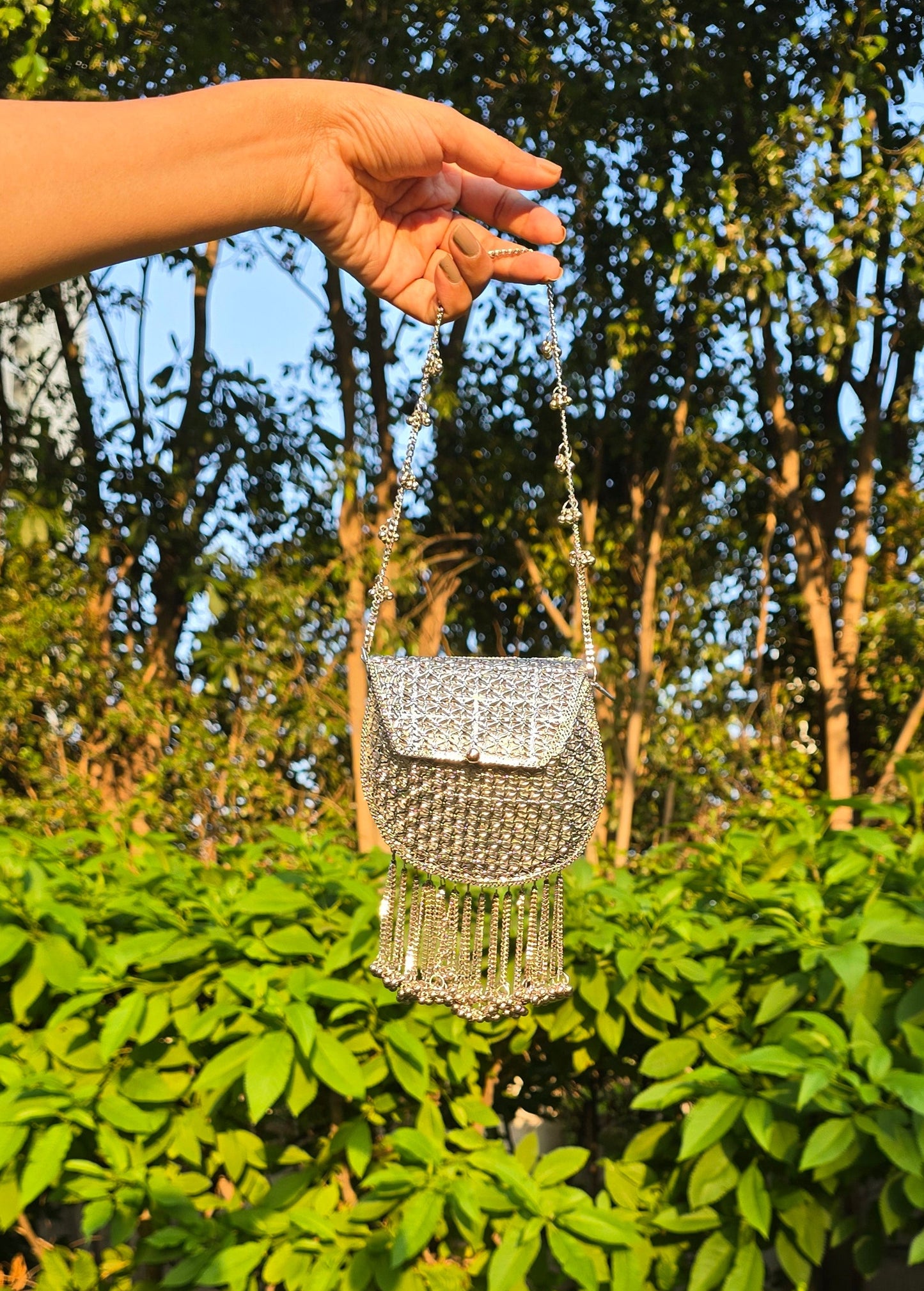 Batua Jaal Clutch Bag