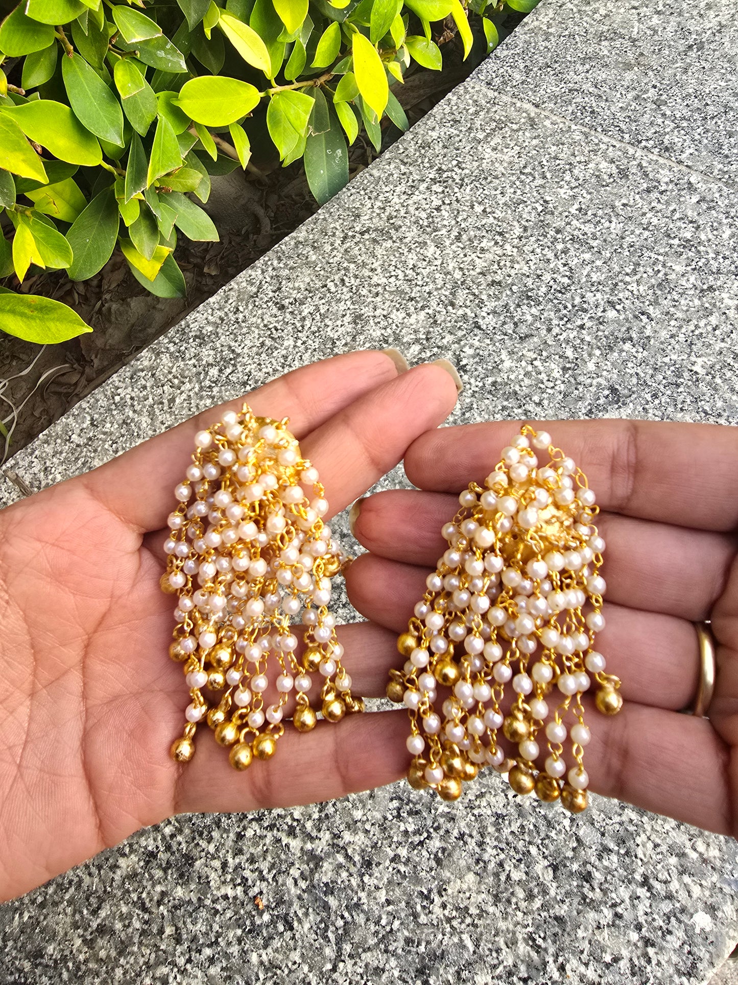 Jharna Matt Earrings