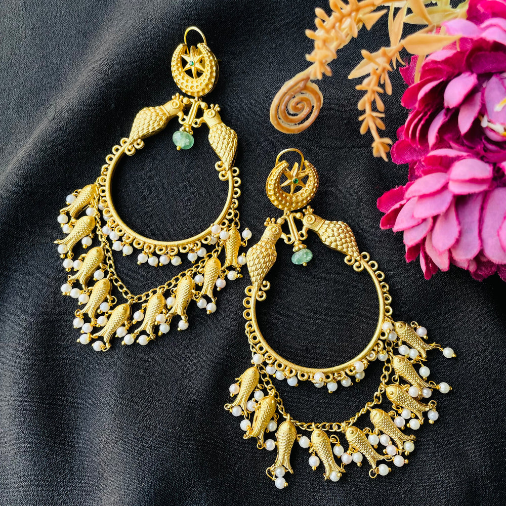 Matsya Noor Chaandbaali Earrings