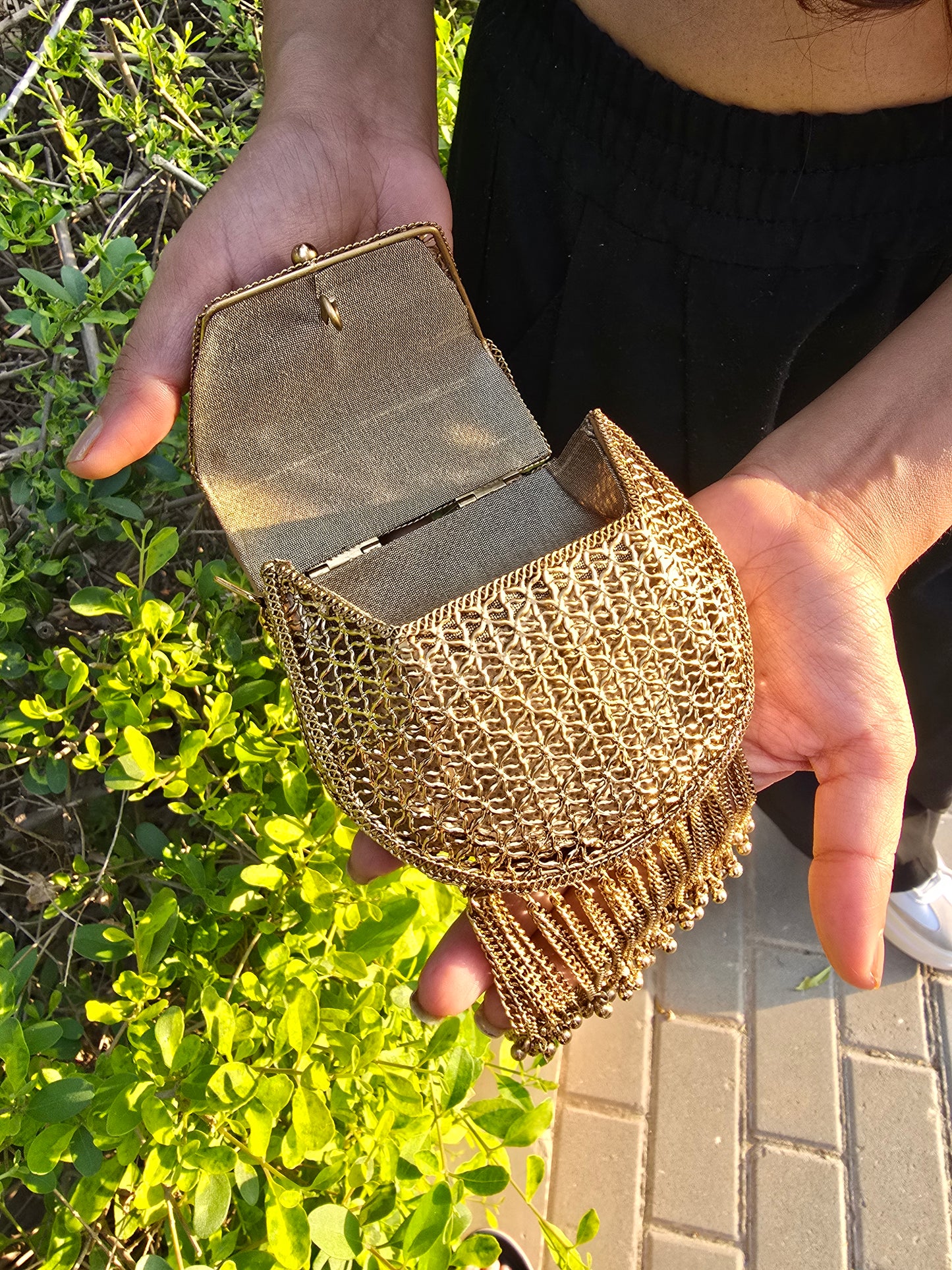 Batua Jaal Clutch Bag