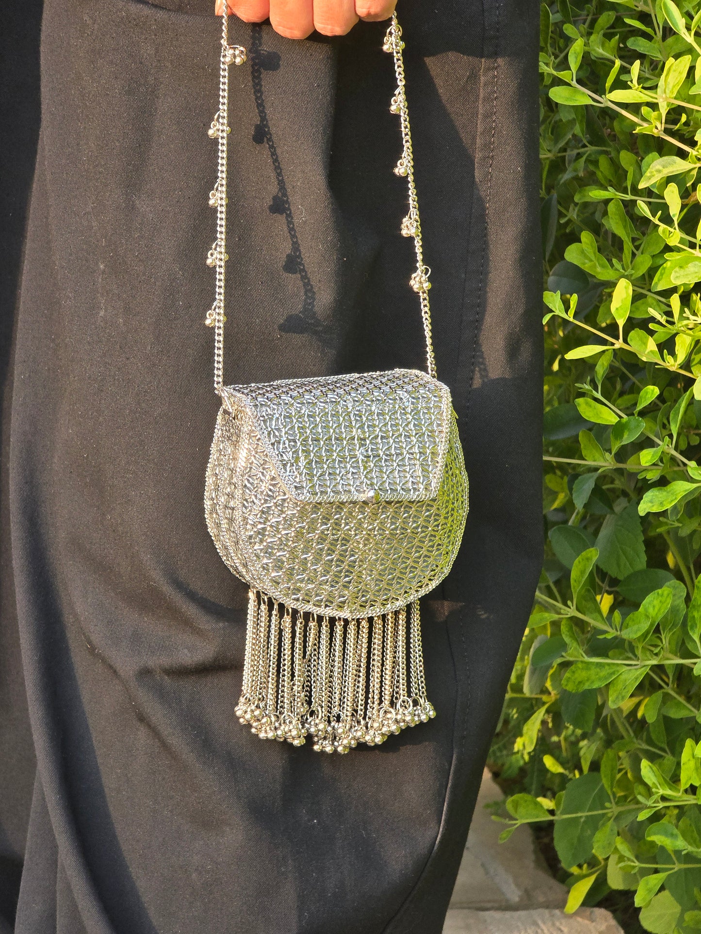 Batua Jaal Clutch Bag