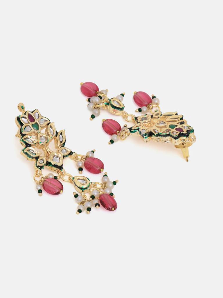 Bikaneri Kundan Chaand Choker Necklace set