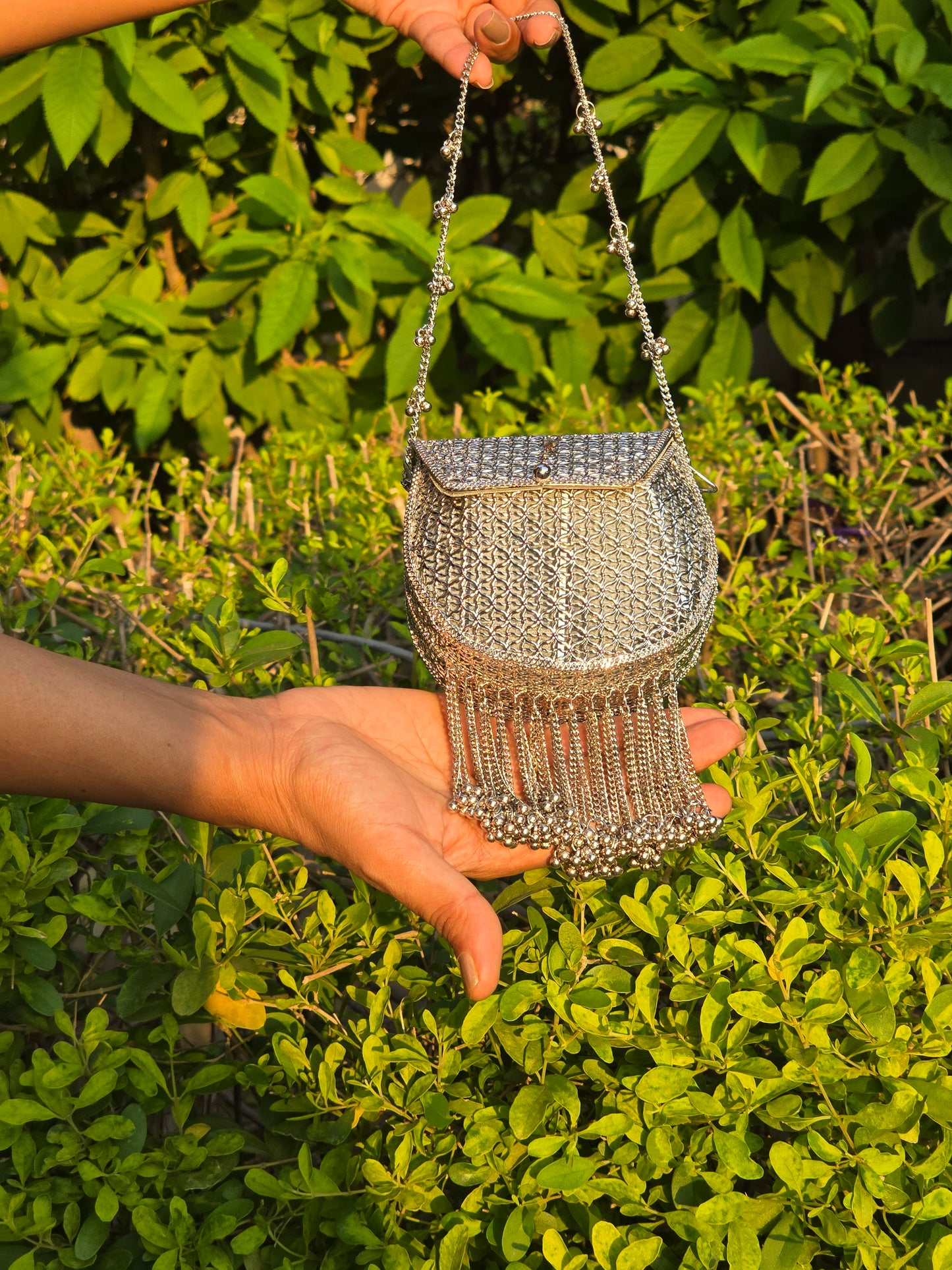 Batua Jaal Clutch Bag