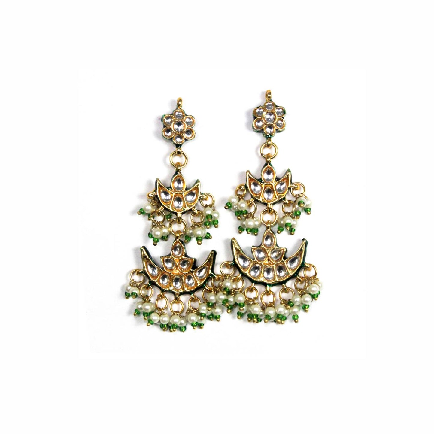 Chaand Sitara Bikaneri Kundan Necklace Set