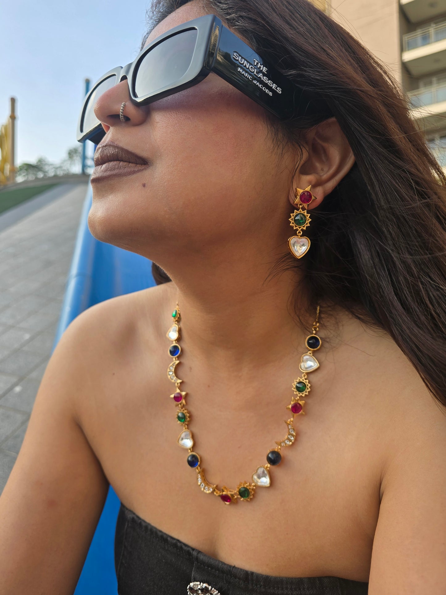 Chaand Sitara Necklace Set