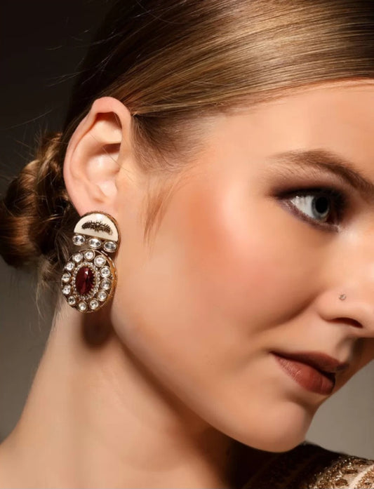 Ruby Miraya Earrings