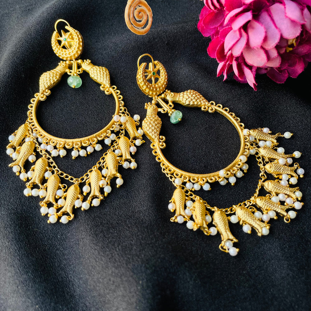 Matsya Noor Chaandbaali Earrings