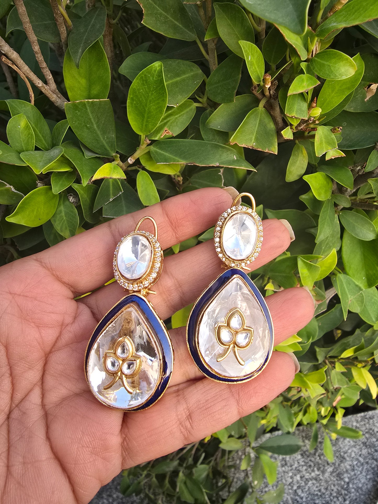 Eliza Inlay Earrings-